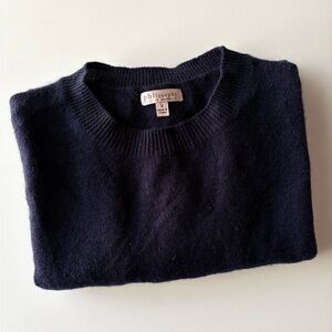 Philosophy Navy Cashmere Sweater Size Small